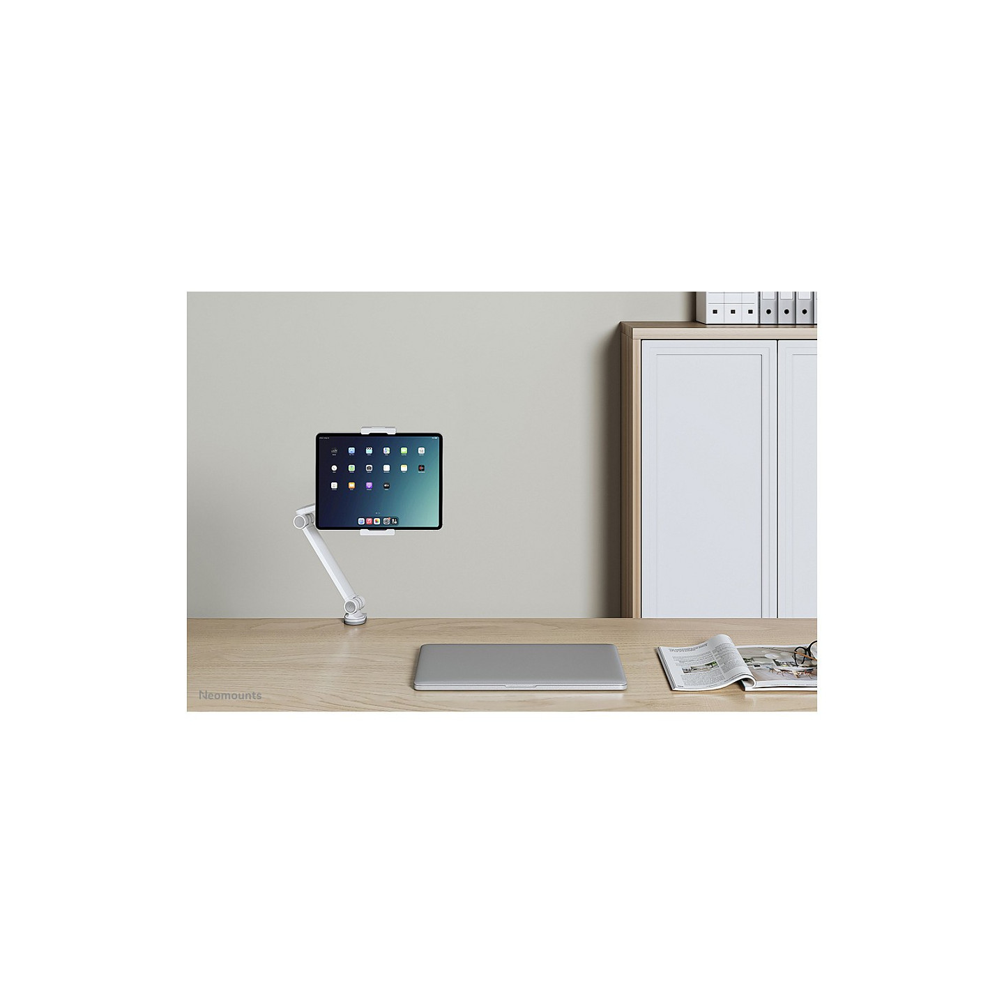 Tabletständer mit 3 Drehpunkten (4.7' - 12.9') max 1kg- Tischhalterung - Neomounts Weiß — Buy in Cyprus with Fast Delivery
