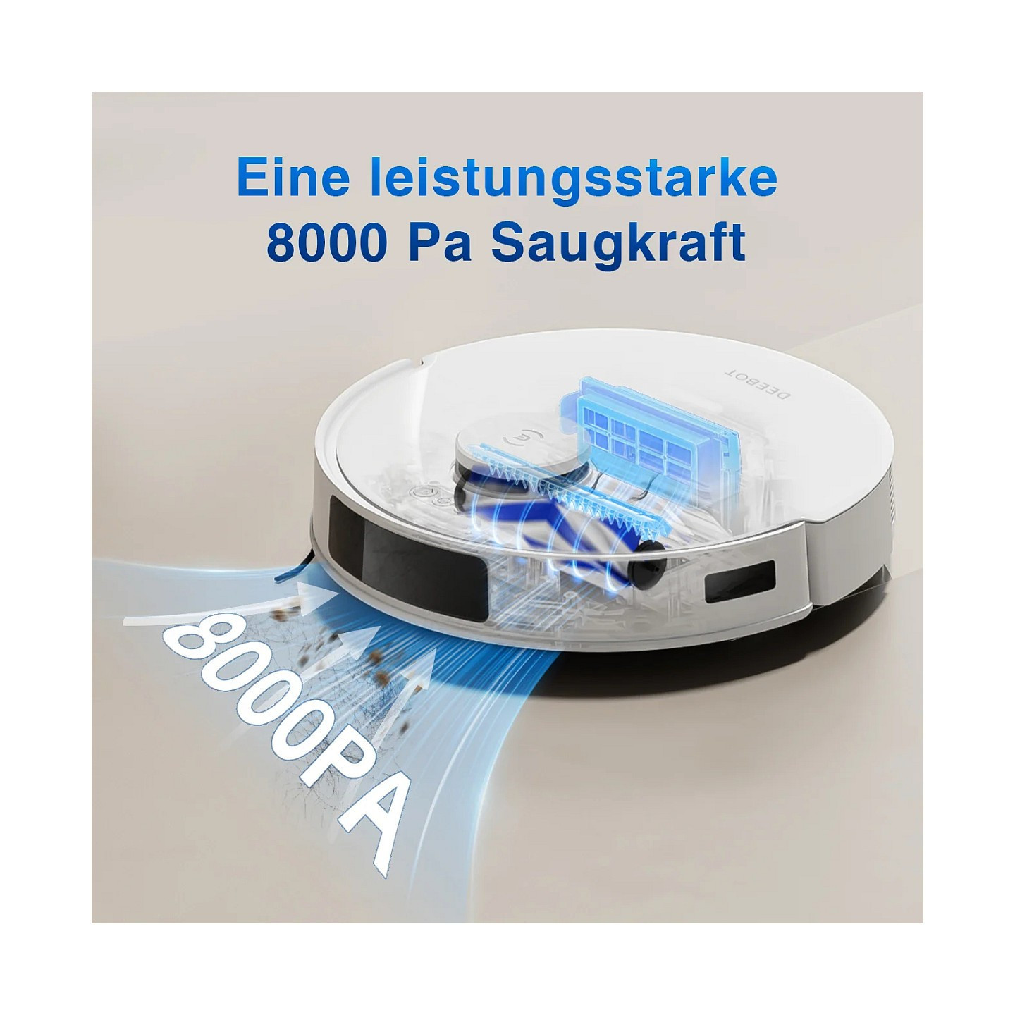 Deebot Saugroboter N20 PLUS white — Buy in Cyprus with Fast Delivery