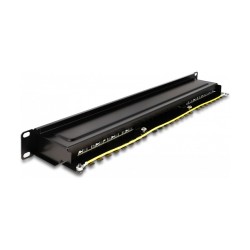 Delock 19? Patchpanel 16 Port Cat.6A 1 HE schwarz — Buy in Cyprus with Fast Delivery