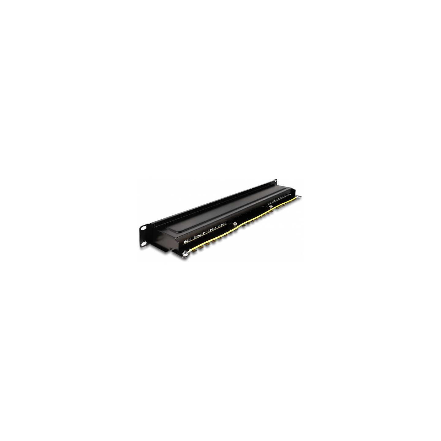 Delock 19? Patchpanel 16 Port Cat.6A 1 HE schwarz — Buy in Cyprus with Fast Delivery