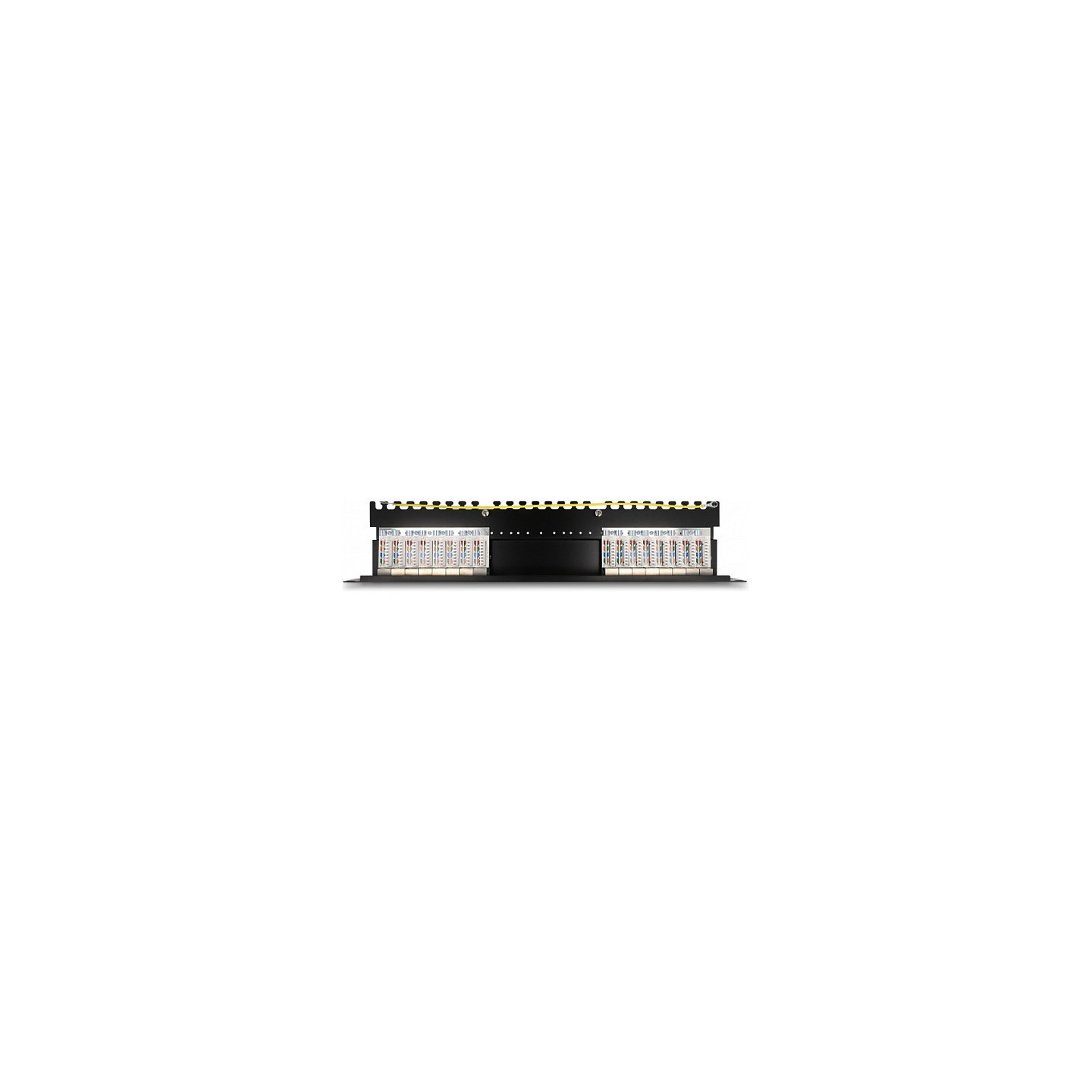 Delock 19? Patchpanel 16 Port Cat.6A 1 HE schwarz — Buy in Cyprus with Fast Delivery