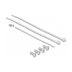 Delock 19? Patchpanel 16 Port Cat.6A 1 HE schwarz — Buy in Cyprus with Fast Delivery