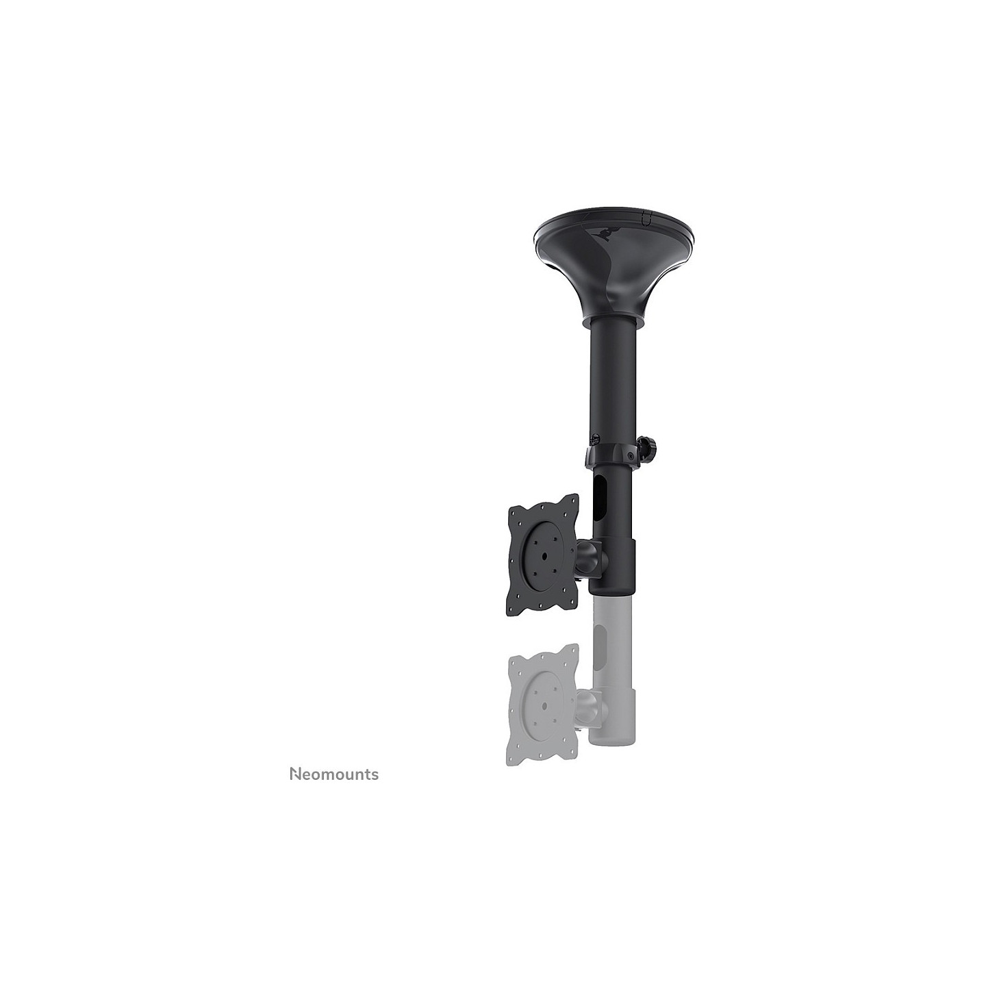 Deckenhalterung für Flachbildschirme Fernseher bis 30' (76 cm) 12KG FPMA-C025BLACK Neomounts