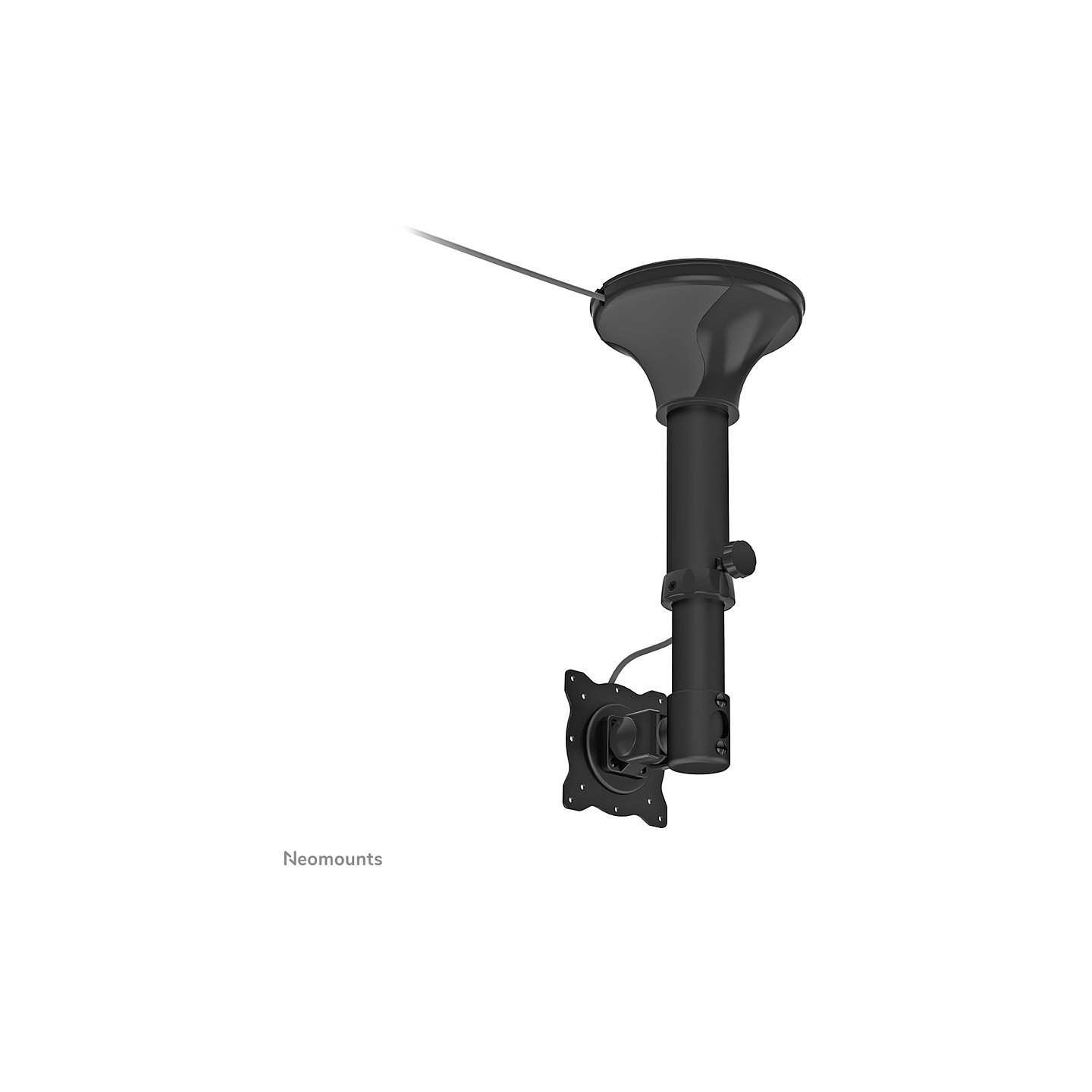 Deckenhalterung für Flachbildschirme Fernseher bis 30' (76 cm) 12KG FPMA-C025BLACK Neomounts
