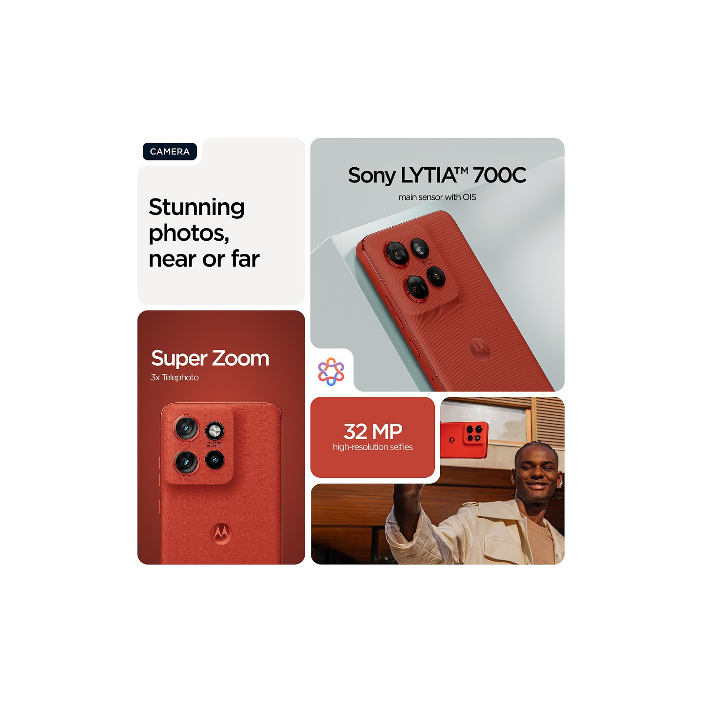 Motorola Edge Neo 60 5G 12+256GB PANTONE poinciana — Buy in Cyprus with Fast Delivery