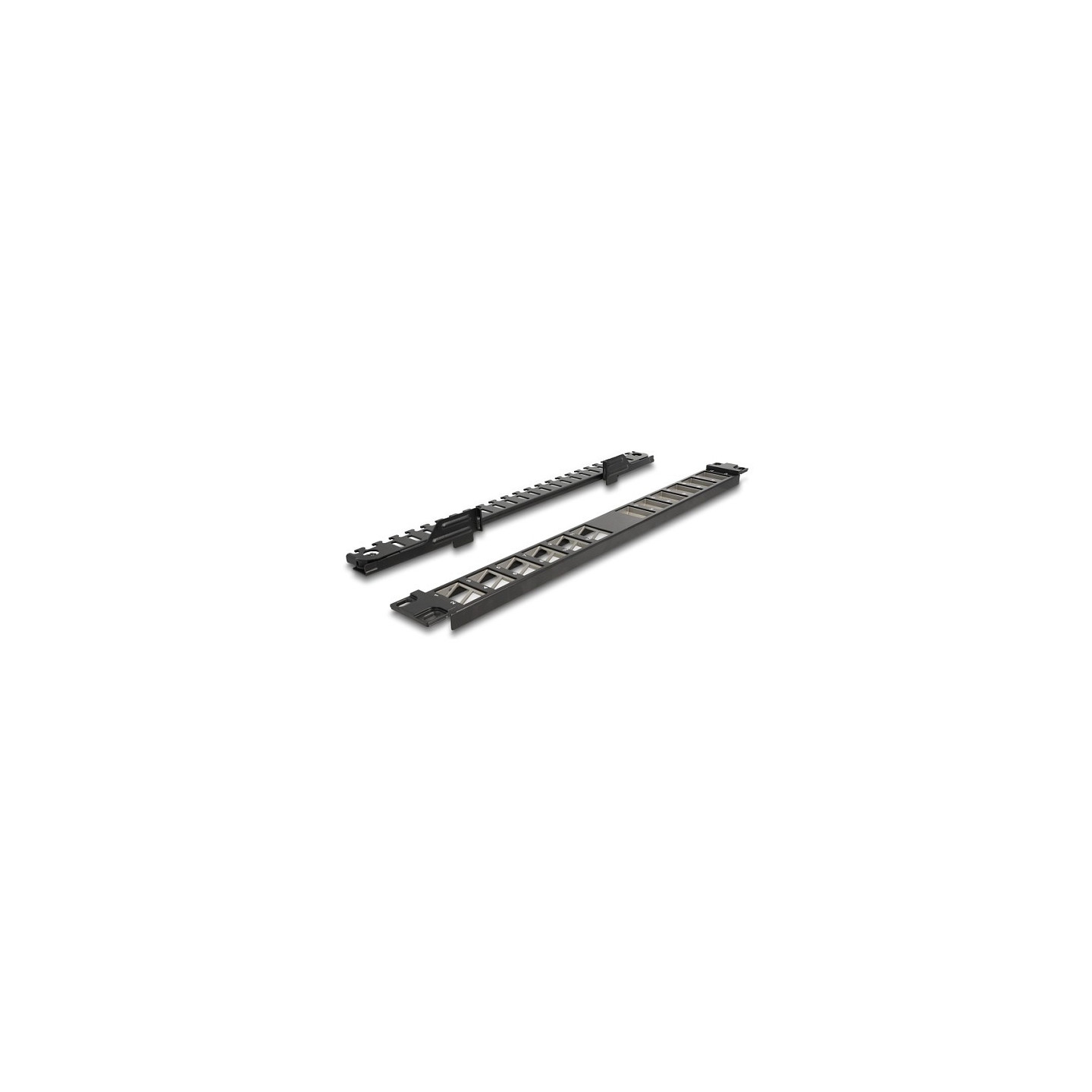 Delock 19? Keystone Patchpanel 24 Port gewinkelt mit Entlastungsschiene schwarz — Buy in Cyprus with Fast Delivery