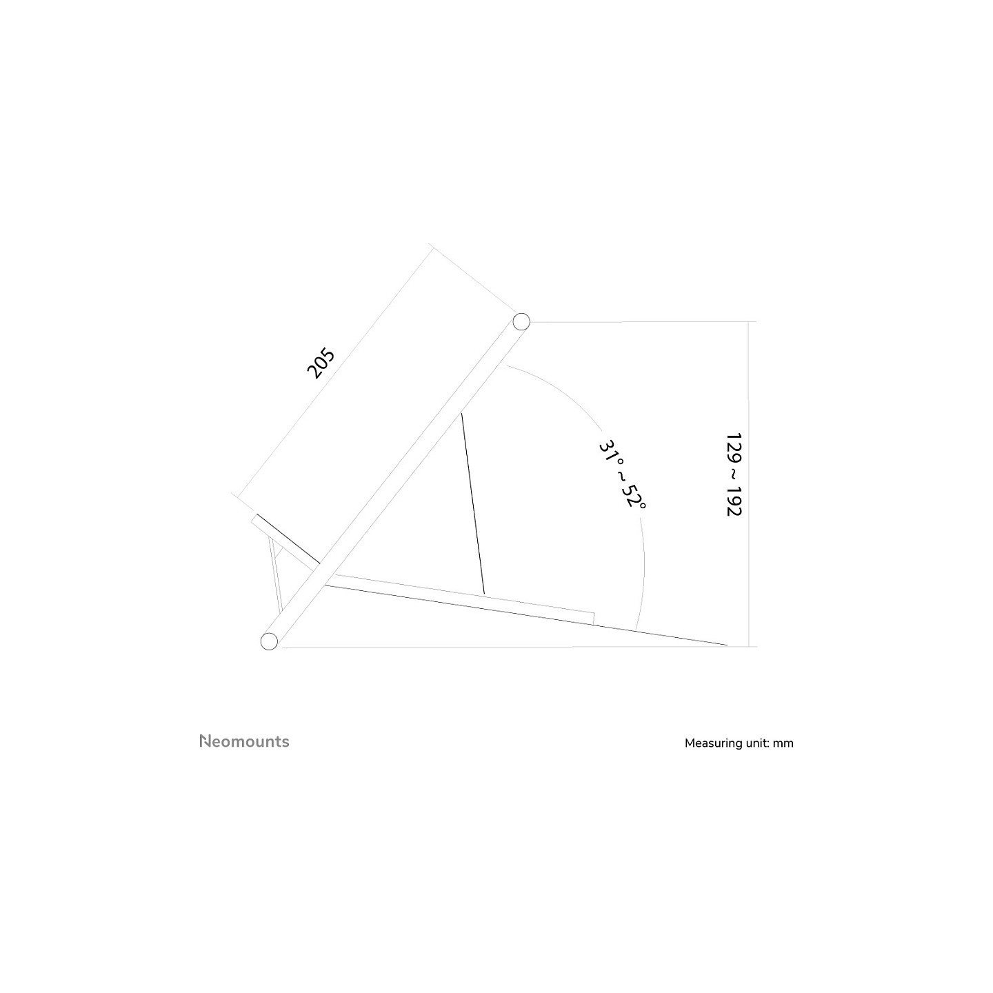 Neomounts Tischständer für Notebook und Tablets 5KG NSLS100 — Buy in Cyprus with Fast Delivery