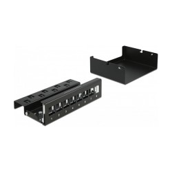 Delock Keystone Patchpanel 8 Port schwarz — Buy in Cyprus with Fast Delivery