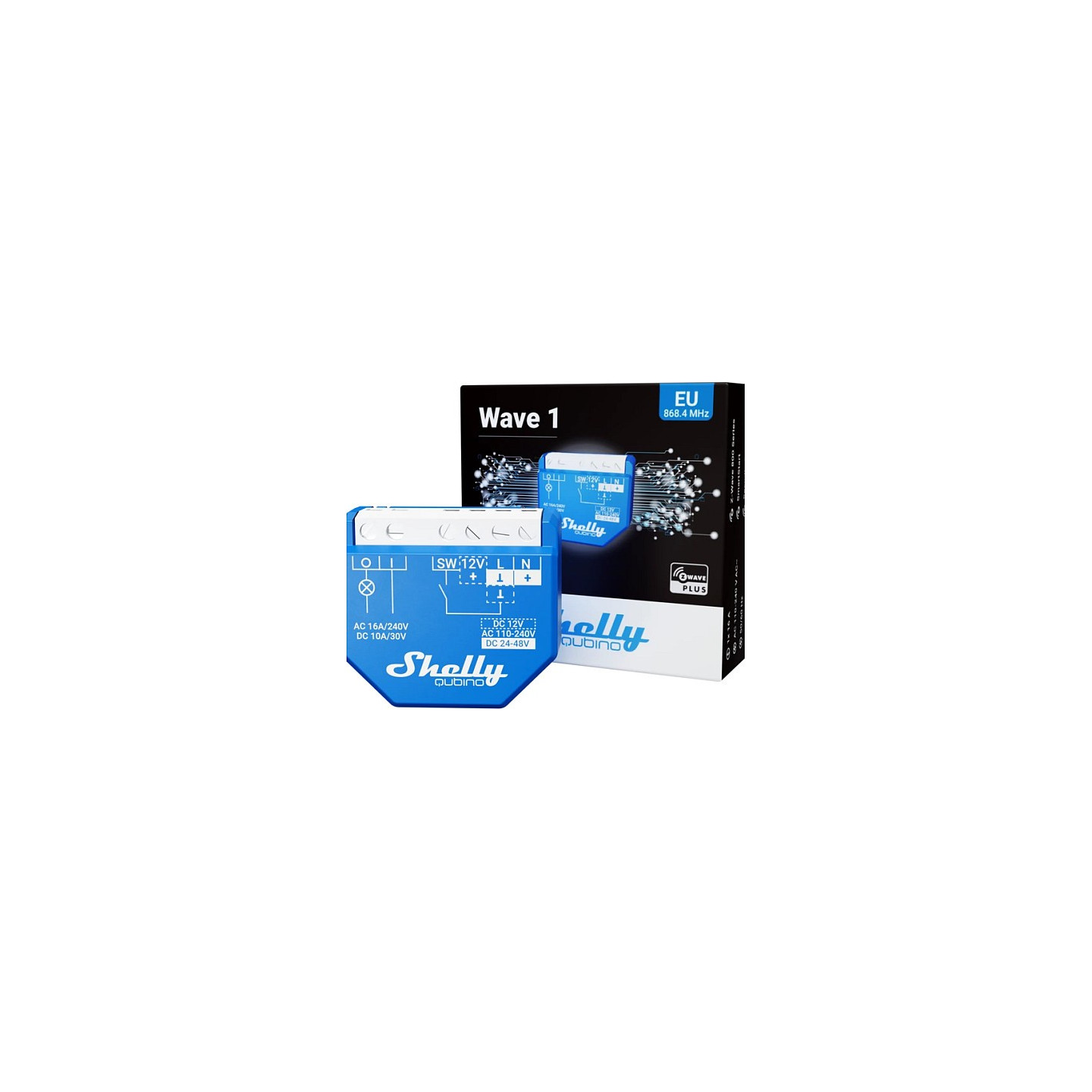 Shelly Relais 'Wave 1' max 16A 1 Kanal Unterputz Z-Wave — Buy in Cyprus with Fast Delivery