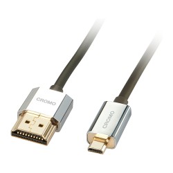 LINDY HDMI High Speed Kabel an Micro HDMI CROMO Slim 2m — Buy in Cyprus with Fast Delivery