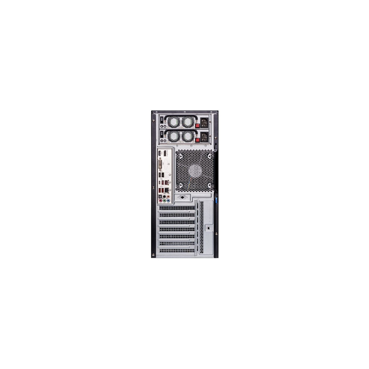 Server SuperMicro Mid-Tower 4x3.5' fixed drive 600W Redundant — Buy in Cyprus with Fast Delivery