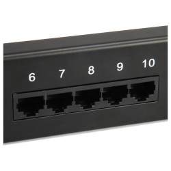 Equip Patchpanel 25x RJ45 Cat3 19' UTP 1HE ISDN schwarz — Buy in Cyprus with Fast Delivery