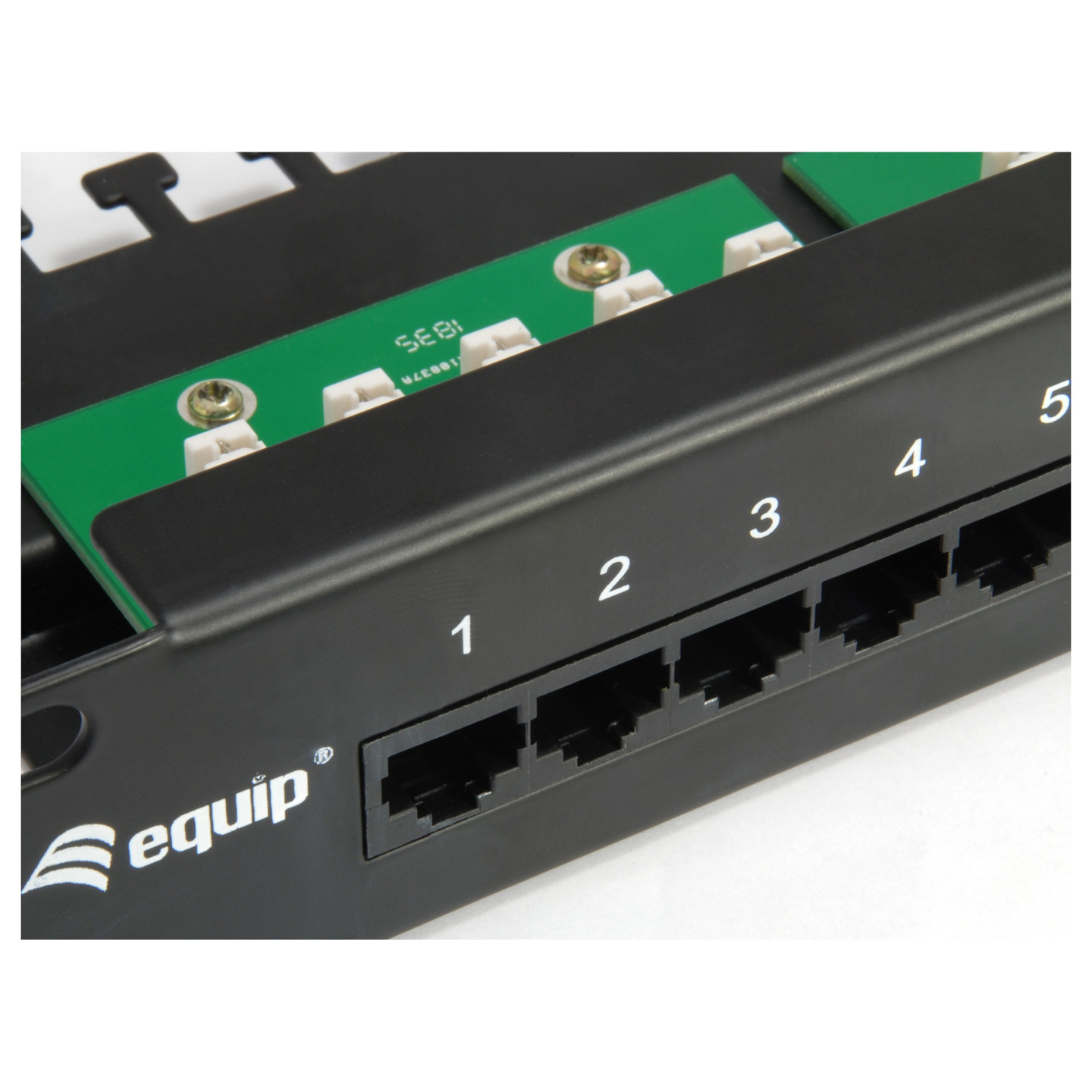 Equip Patchpanel 25x RJ45 Cat3 19' UTP 1HE ISDN schwarz — Buy in Cyprus with Fast Delivery