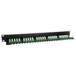 Equip Patchpanel 25x RJ45 Cat3 19' UTP 1HE ISDN schwarz — Buy in Cyprus with Fast Delivery