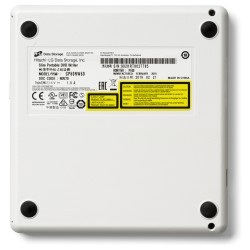 HLDS GP60NW60 DVD-Brenner ultra slim extern USB 2.0 weiss — Buy in Cyprus with Fast Delivery