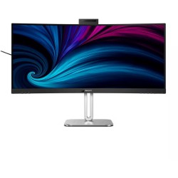 Buy Philips 34B2U6603CH - 34in (86.4cm) Curved UWQHD 3440x1440 VA 120Hz USB-C HD... in Cyprus, Nicosia, Limassol, Larnaka, Pafos