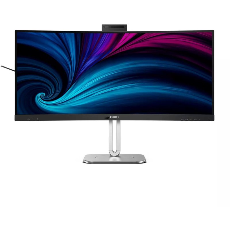 Buy Philips 34B2U6603CH - 34in (86.4cm) Curved UWQHD 3440x1440 VA 120Hz USB-C HD... in Cyprus, Nicosia, Limassol, Larnaka, Pafos
