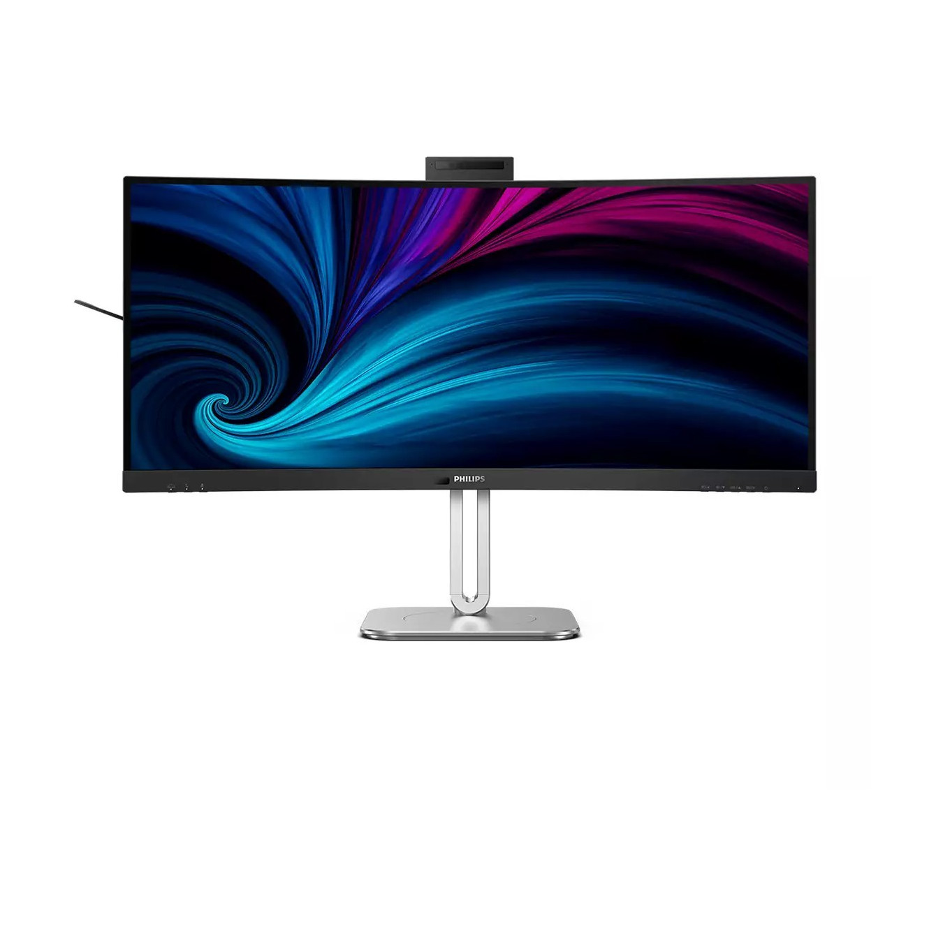 Philips 34B2U6603CH - 34in (86.4cm) Curved UWQHD 3440x1440 VA 120Hz USB-C HDMI DP - Grey — Buy in Cyprus with Fast Delivery