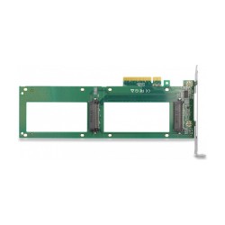 PCI Express 4.0 x8 Karte zu 2 x intern U.2 NVMe SFF-8639 - Bifurcation — Buy in Cyprus with Fast Delivery