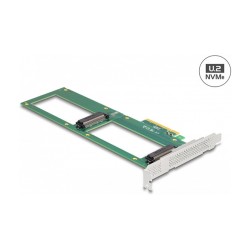 PCI Express 4.0 x8 Karte zu 2 x intern U.2 NVMe SFF-8639 - Bifurcation — Buy in Cyprus with Fast Delivery