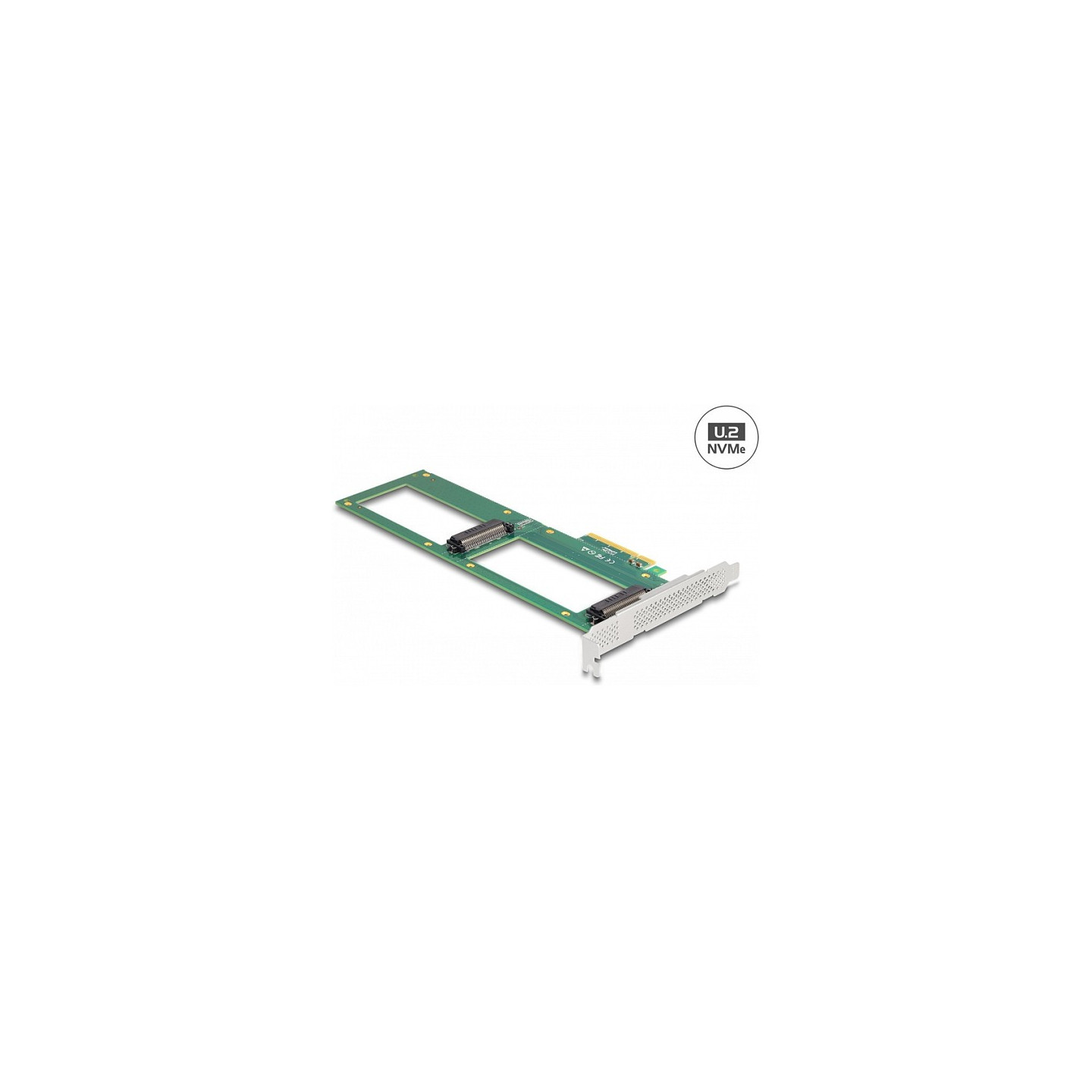 PCI Express 4.0 x8 Karte zu 2 x intern U.2 NVMe SFF-8639 - Bifurcation — Buy in Cyprus with Fast Delivery