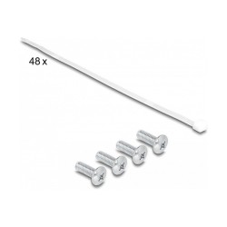 Delock 19? Keystone Patchpanel 48 Port mit Entlastungsschienen 2 HE schwarz — Buy in Cyprus with Fast Delivery