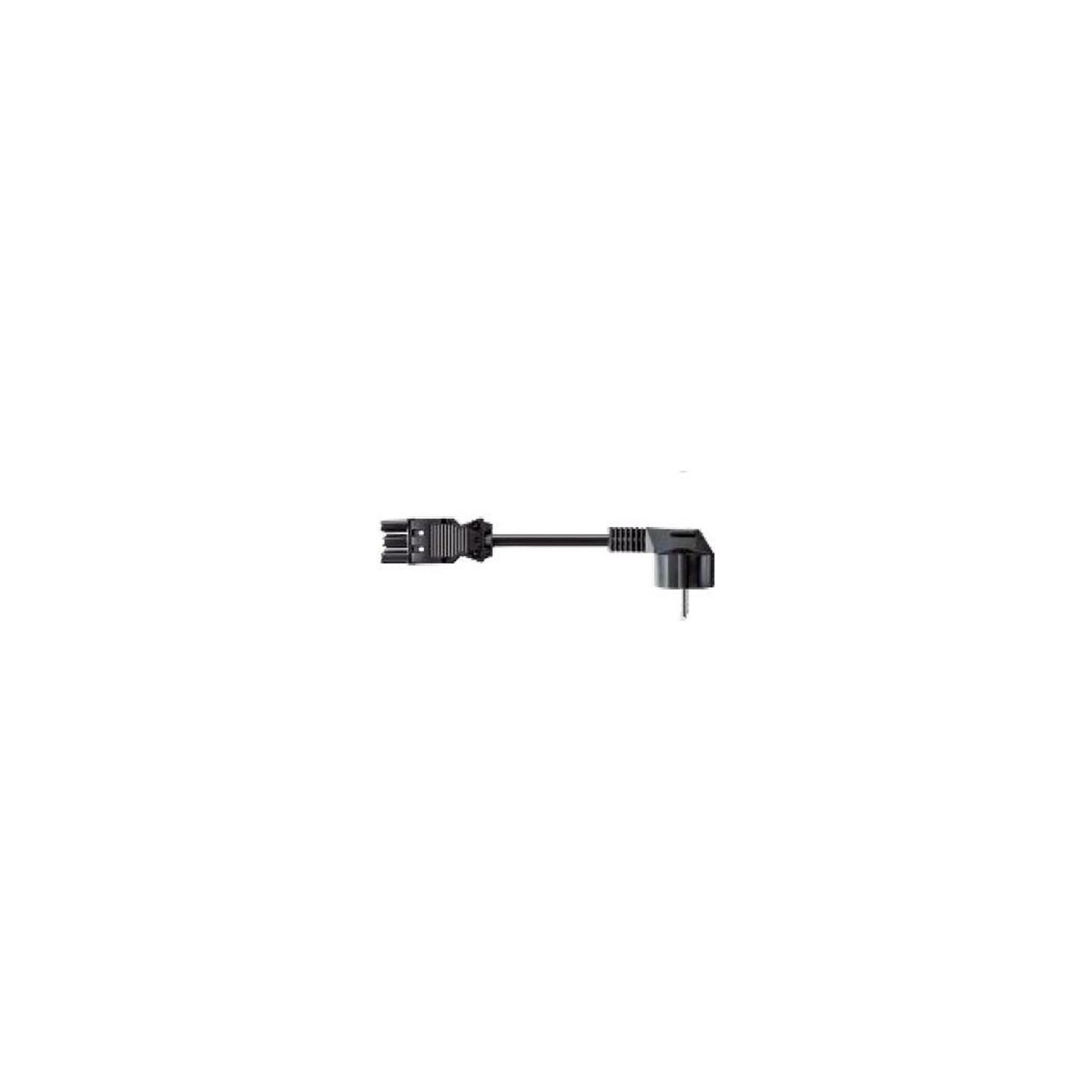 BACHMANN Gertezuleitung Schutzkontakt Gertekupplung GST18-3 schwarz 2m — Buy in Cyprus with Fast Delivery