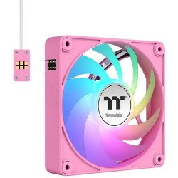 Buy Thermaltake CT140 EX ARGB 140mm Pink - 3-Pack, 4-pin PWM, 500-1800 RPM in Cyprus, Nicosia, Limassol, Larnaka, Pafos