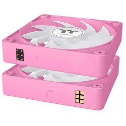 Buy Thermaltake CT140 EX ARGB 140mm Pink - 3-Pack, 4-pin PWM, 500-1800 RPM in Cyprus, Nicosia, Limassol, Larnaka, Pafos