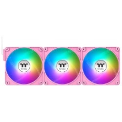 Buy Thermaltake CT140 EX ARGB 140mm Pink - 3-Pack, 4-pin PWM, 500-1800 RPM in Cyprus, Nicosia, Limassol, Larnaka, Pafos
