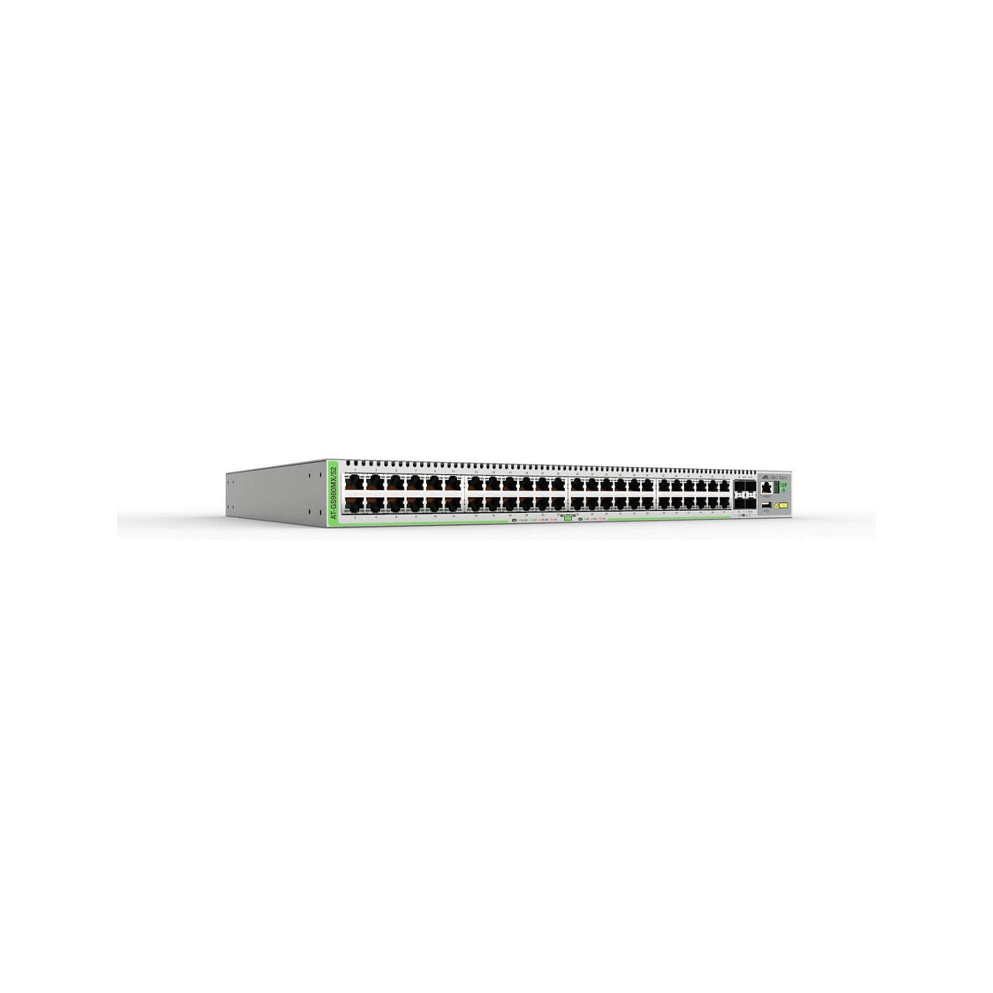 ALLIED L3 Stackable Switch 48x 10 100 1000-T 4x SFP+ Ports single fixed power supply EU Power Cord