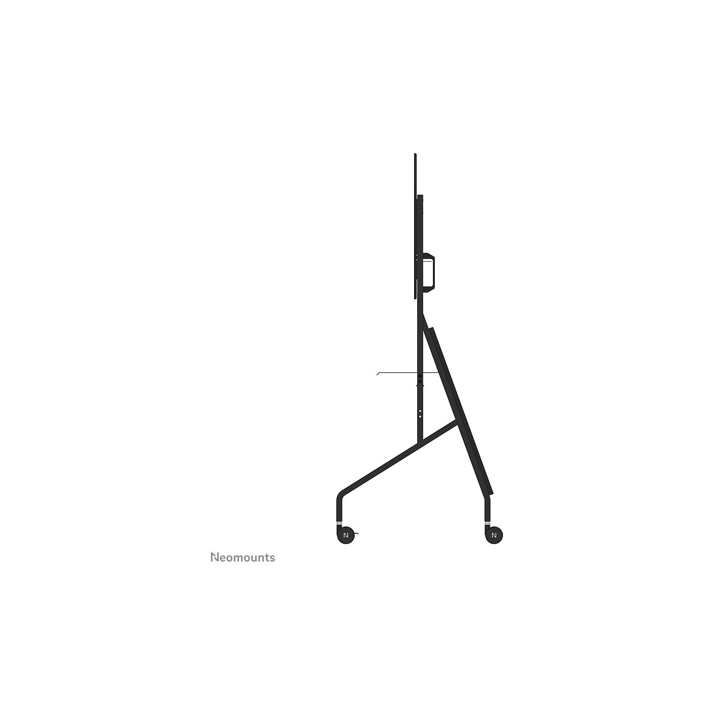 Neomounts FL50-525BL1 mobiler Bodenständer für 55-86' Bildschirme - Schwarz — Buy in Cyprus with Fast Delivery