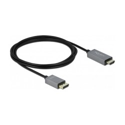 Adapter DisplayPort to HDMI (ST-BU) aktiv DeLOCK Black 2m — Buy in Cyprus with Fast Delivery
