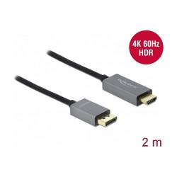 Adapter DisplayPort to HDMI (ST-BU) aktiv DeLOCK Black 2m — Buy in Cyprus with Fast Delivery