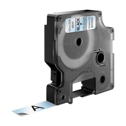 Dymo D1 Etiketten S0720500 12mm x 7m Schwarz auf Transparent — Buy in Cyprus with Fast Delivery