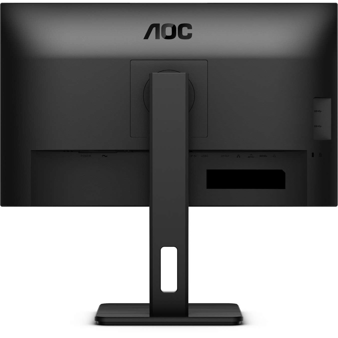 AOC Pro-line 24P3CV - 23.8" FHD IPS Monitor, 75Hz 4ms - USB-C, DP, HDMI, Speakers, Pivot, Black