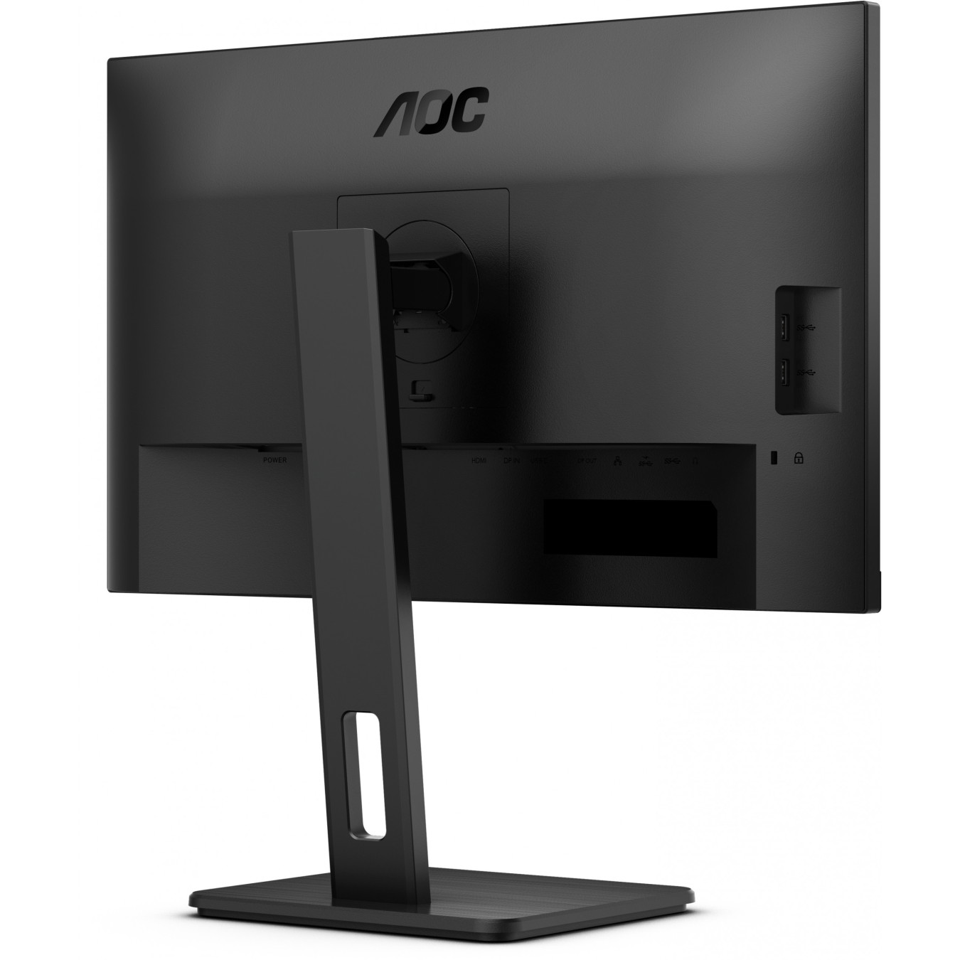 AOC Pro-line 24P3CV - 23.8" FHD IPS Monitor, 75Hz 4ms - USB-C, DP, HDMI, Speakers, Pivot, Black