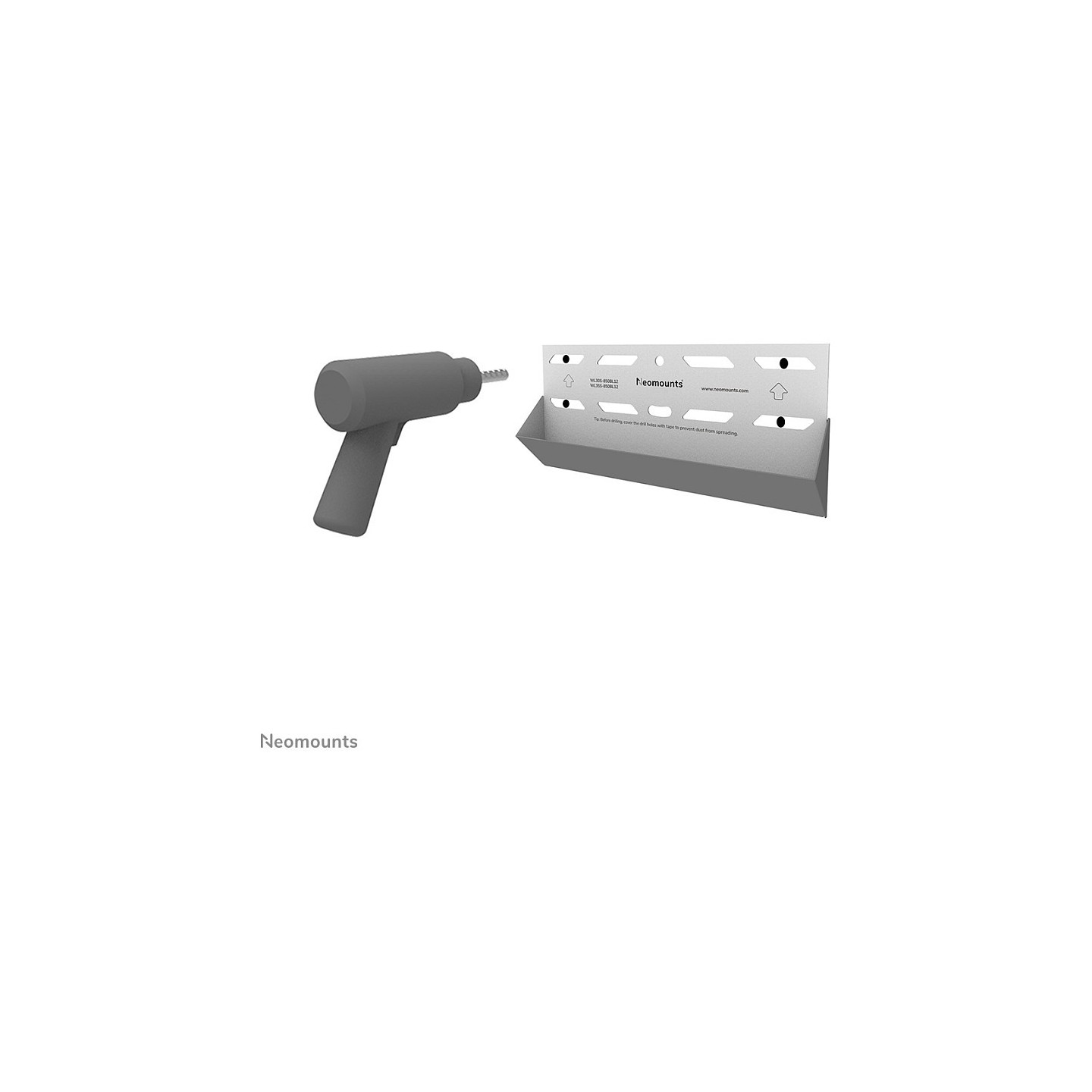 Wandhalterung für 24-55' Bildschirme 50KG WL30S-850BL12 Neomounts — Buy in Cyprus with Fast Delivery