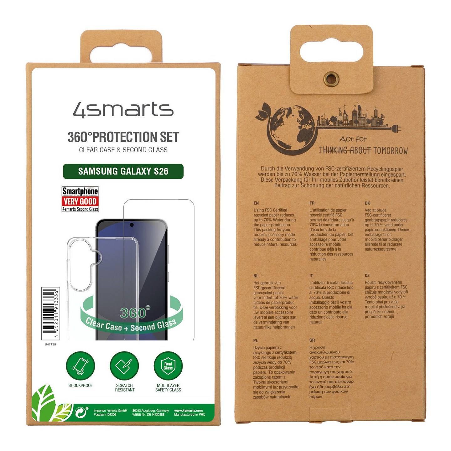 4smarts 360 Protection Set fr Samsung Galaxy S26 -clear — Buy in Cyprus with Fast Delivery