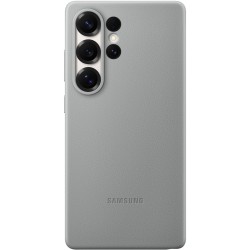 Buy Samsung Kindsuit Faux Leather Case - Galaxy S25 Ultra - Grey, Slim Back Cove... in Cyprus, Nicosia, Limassol, Larnaka, Pafos