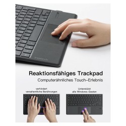 inateck Keyboard Surface gray. Sureface GO 1-4 Com. QWERTZ — Buy in Cyprus with Fast Delivery