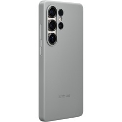 Buy Samsung Kindsuit Faux Leather Case - Galaxy S25 Ultra - Grey, Slim Back Cove... in Cyprus, Nicosia, Limassol, Larnaka, Pafos