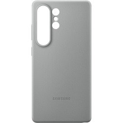 Buy Samsung Kindsuit Faux Leather Case - Galaxy S25 Ultra - Grey, Slim Back Cove... in Cyprus, Nicosia, Limassol, Larnaka, Pafos