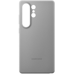 Buy Samsung Kindsuit Faux Leather Case - Galaxy S25 Ultra - Grey, Slim Back Cove... in Cyprus, Nicosia, Limassol, Larnaka, Pafos