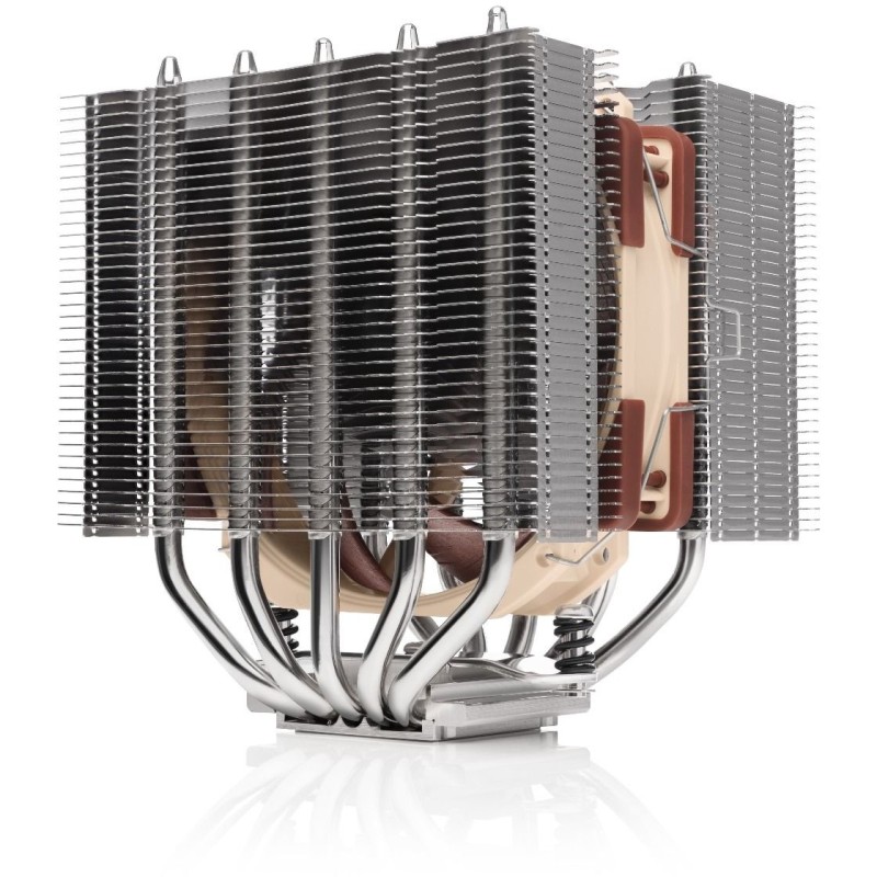 Buy Noctua NH-D12L - 120mm CPU Air Cooler - Beige/Brown, 12V, 450-2000 RPM, LGA1... in Cyprus, Nicosia, Limassol, Larnaka, Pafos