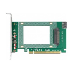 PCI Express x16 Karte zu 1 x intern U.2 NVMe SFF-8639 — Buy in Cyprus with Fast Delivery