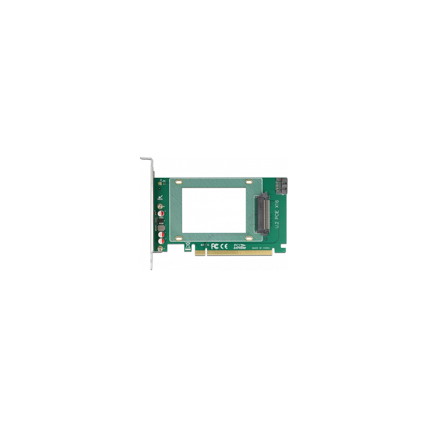 PCI Express x16 Karte zu 1 x intern U.2 NVMe SFF-8639 — Buy in Cyprus with Fast Delivery