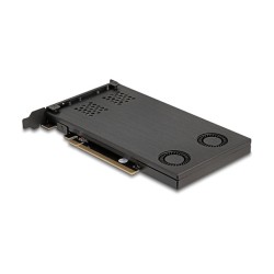 PCI Express x16 Karte Wechselrahmen für 2 x M.2 NVMe SSD - Bifurcation — Buy in Cyprus with Fast Delivery