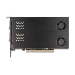 PCI Express x16 Karte Wechselrahmen für 2 x M.2 NVMe SSD - Bifurcation — Buy in Cyprus with Fast Delivery