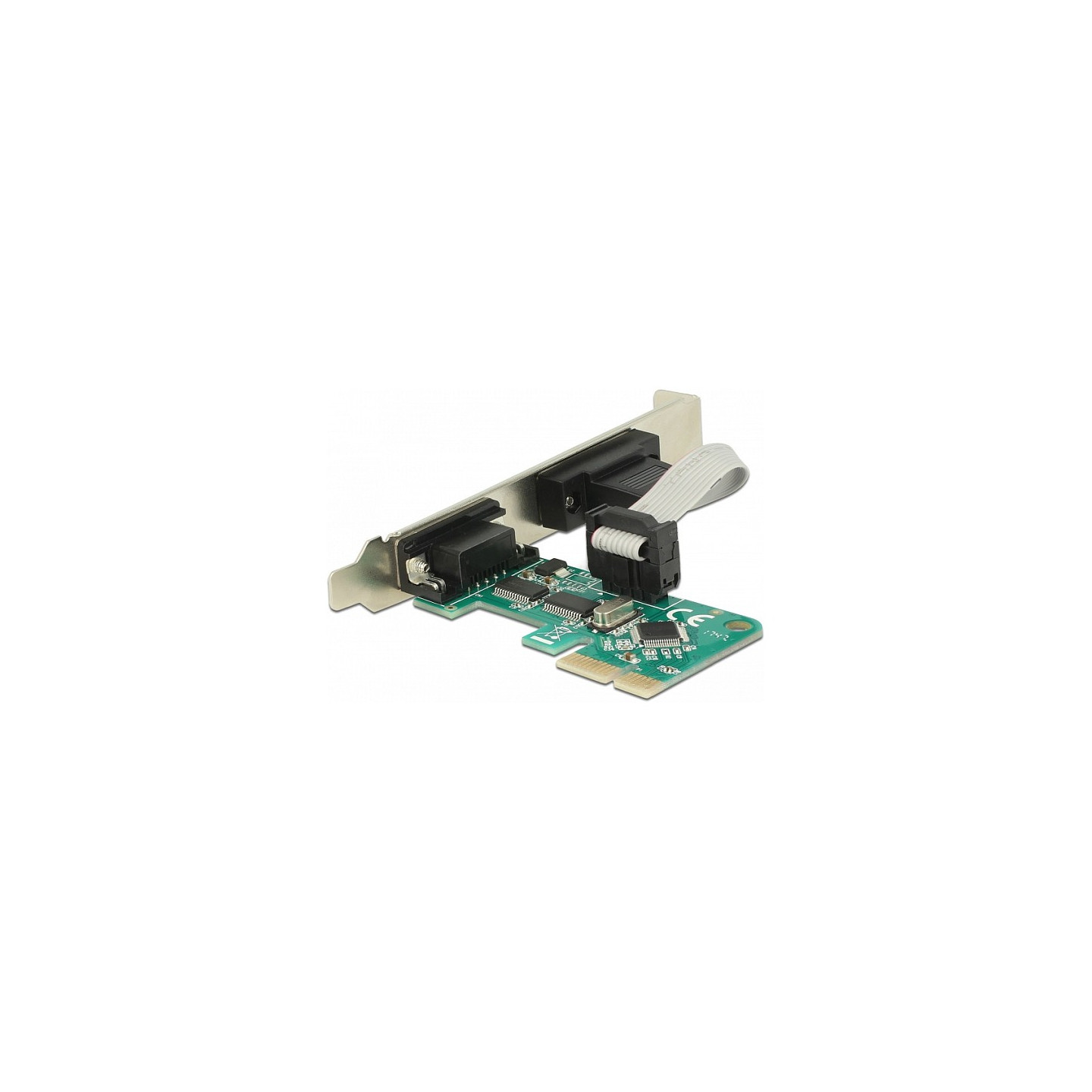 Delock PCI Express x1 Karte zu 2 x Seriell RS-232 — Buy in Cyprus with Fast Delivery